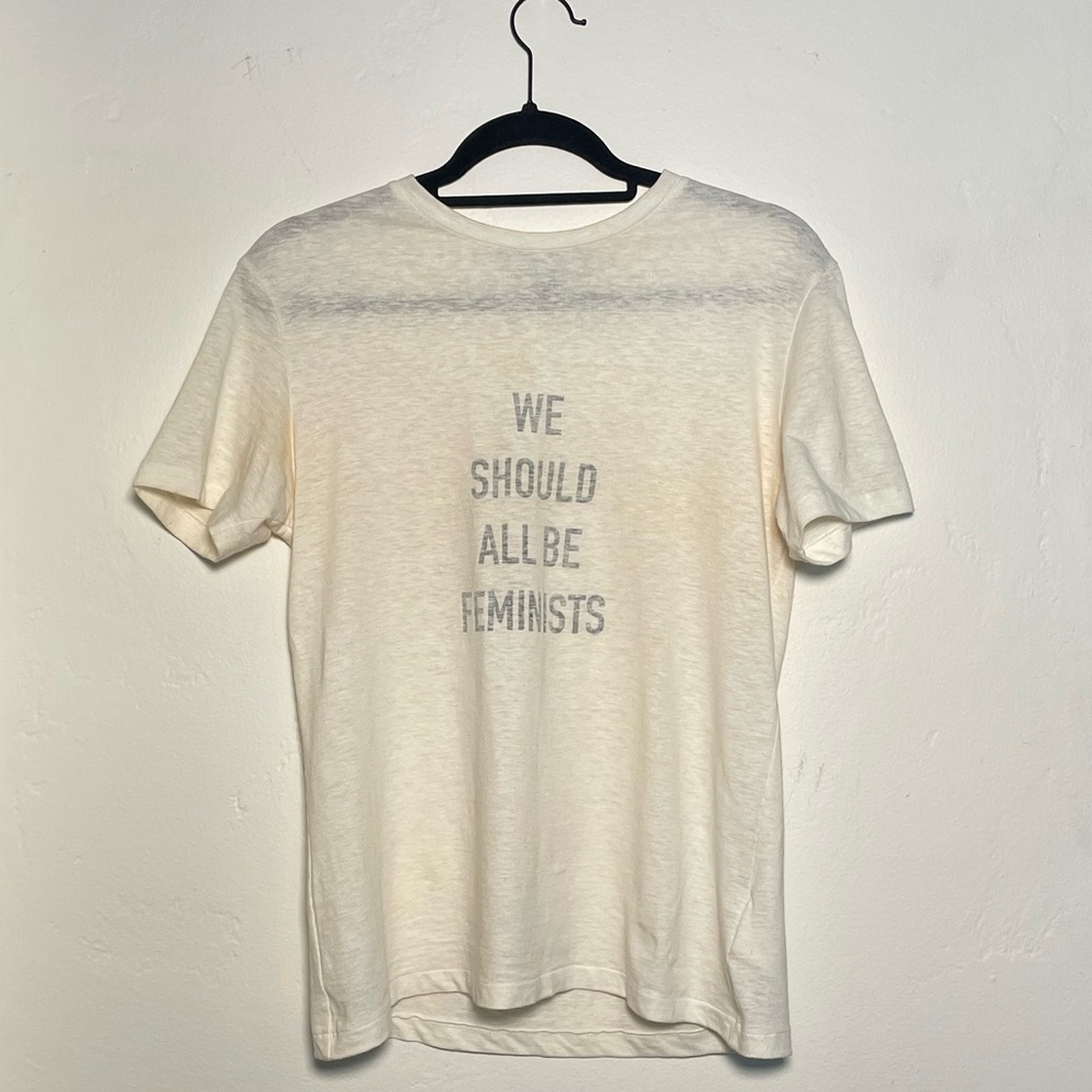 Dior “we should all be feminists” Graphic Tee XS